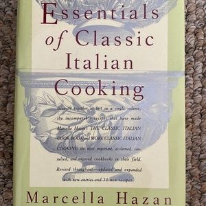 Essentials of Classic Italian Cooking by Marcella Hazan - Hardcover, Like New